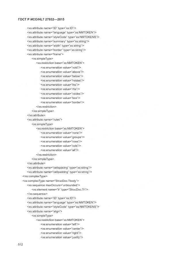 ГОСТ Р ИСО/HL 7 27932-2015, страница 516